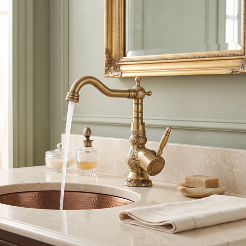 Robinets salle de bain