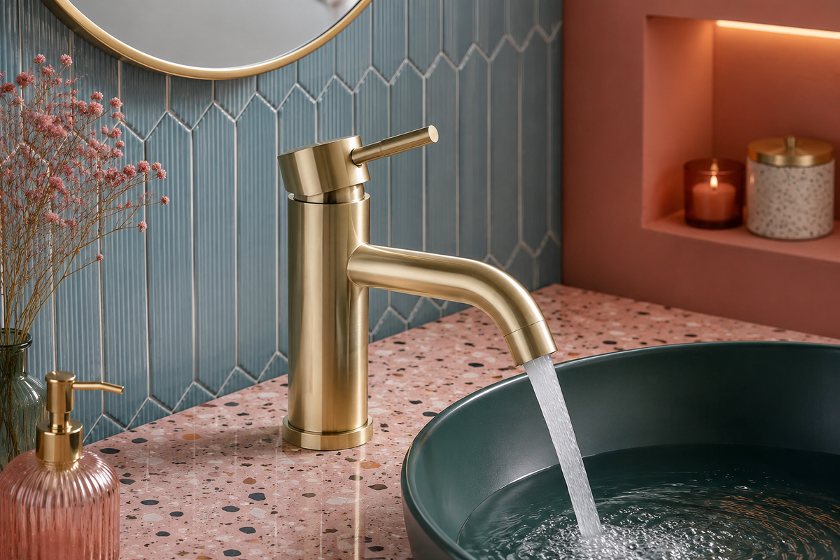 Robinet lavabo monotrou design