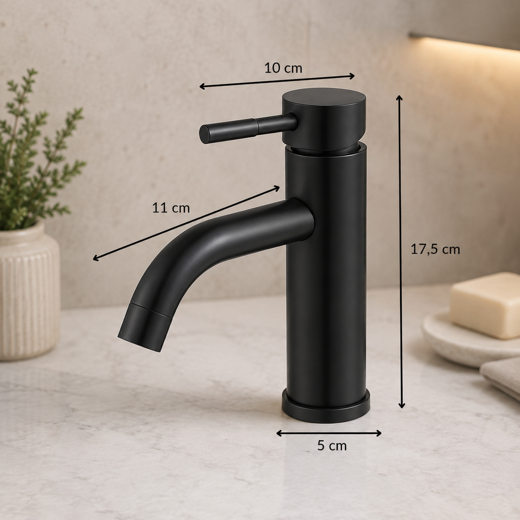 Robinet lavabo monotrou design