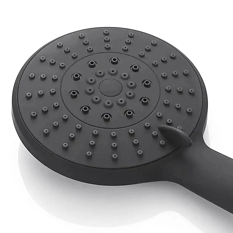 Robinet baignoire monotrou noir mat à inverseur rotatif