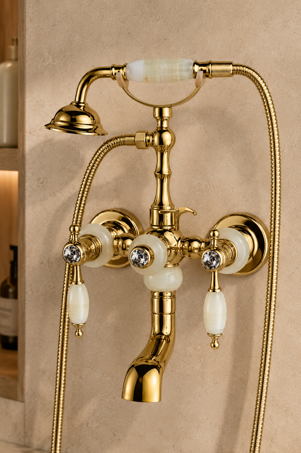 Colonne de douche baignoire mécanique