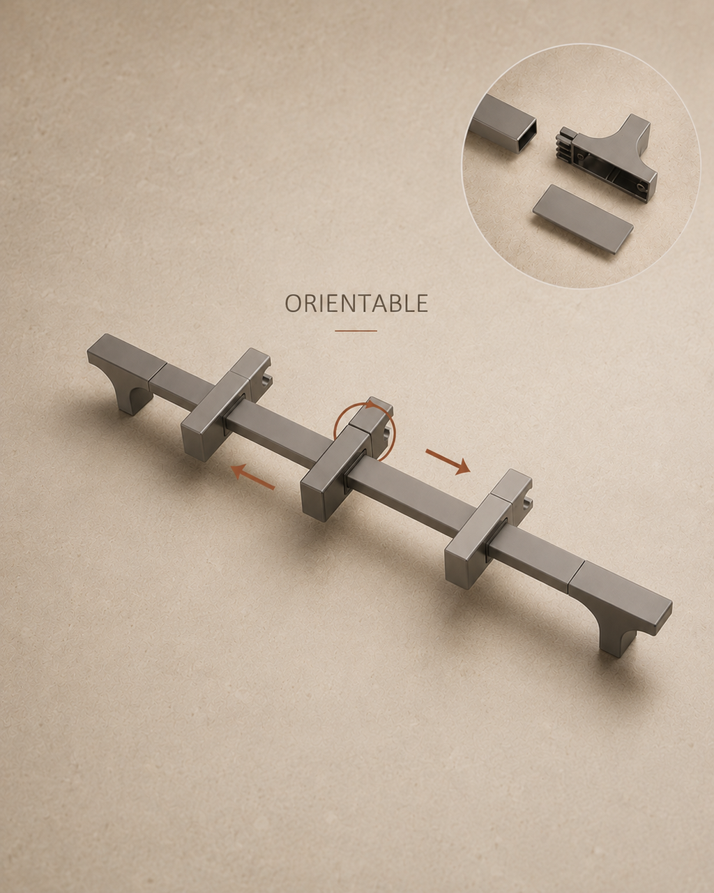 Colonne de douche inox grise