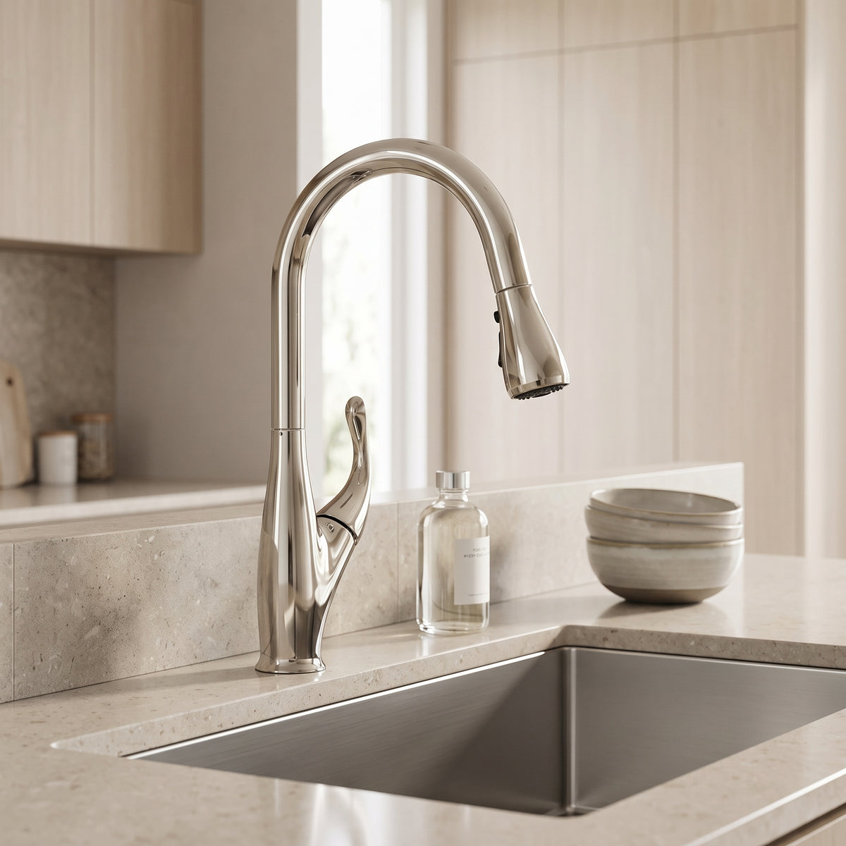 Robinet cuisine design Italien