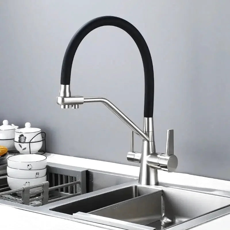 Robinet Cuisine 3 Voies