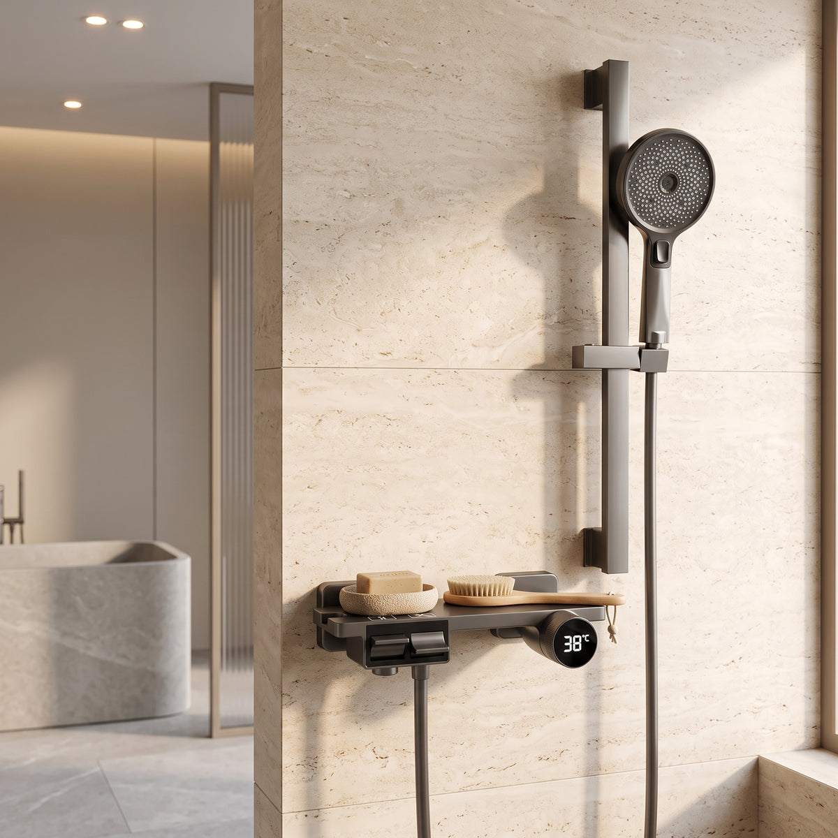 Robinet Thermostatique Bain Douche