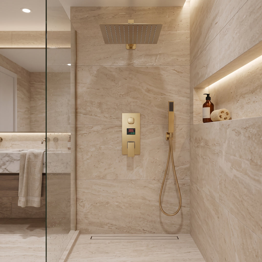 Robinet Thermostatique Douche Sortie Haute
