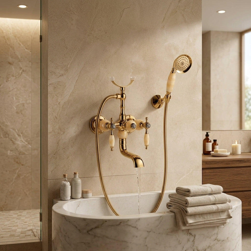 Colonne de douche baignoire avec mitigeur