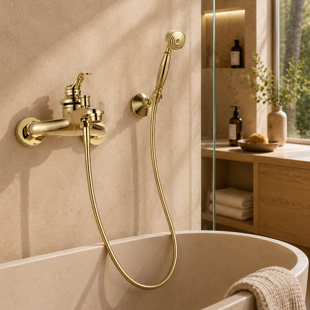 Colonne de douche baignoire rétro – vue 2