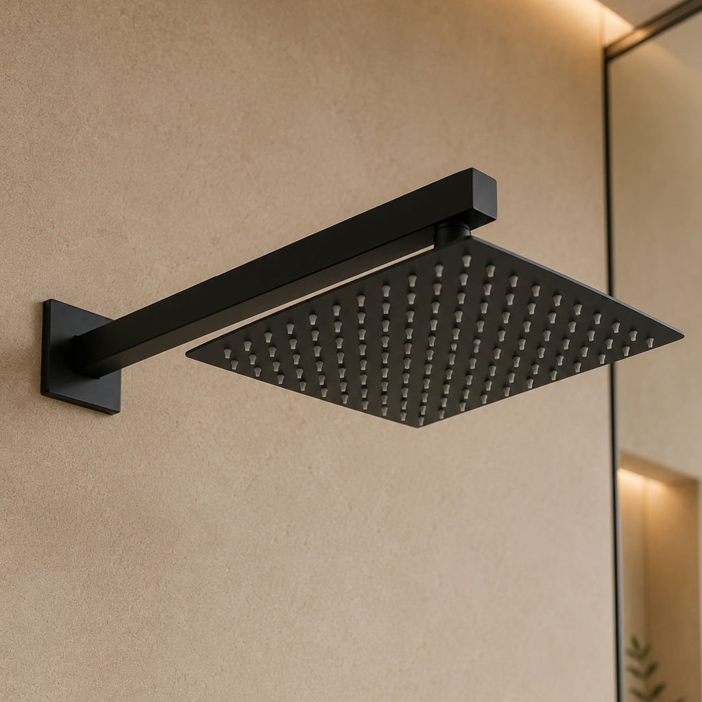 Colonne de douche en laiton noire – vue 5