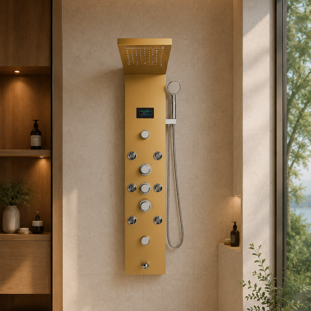 Colonne de douche hydromassante à 5 buses – vue 5