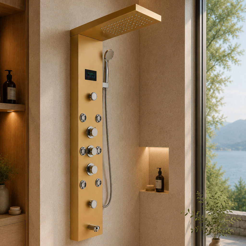 Colonne de douche hydromassante à 5 buses – vue 6