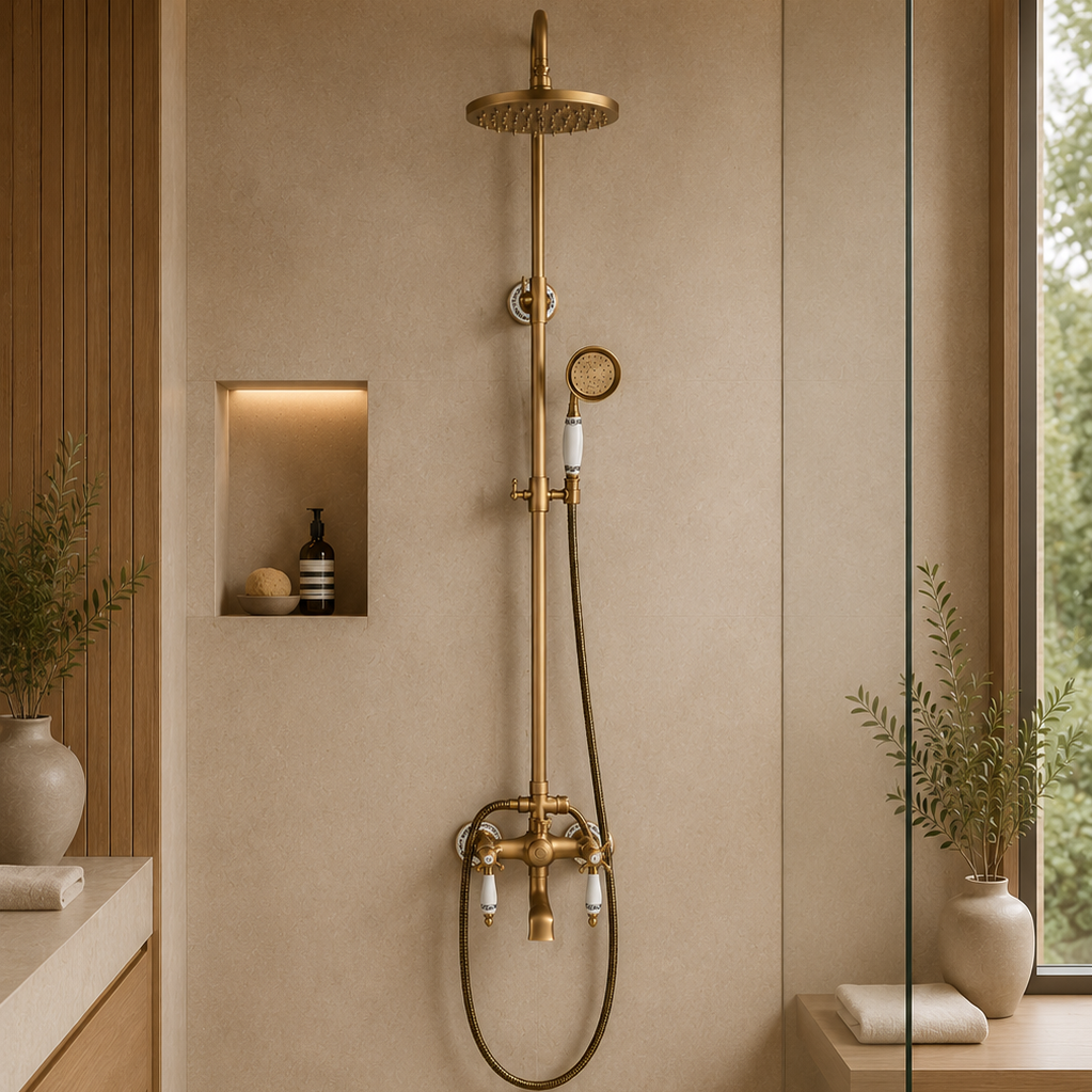 Colonne de douche rétro – vue 3