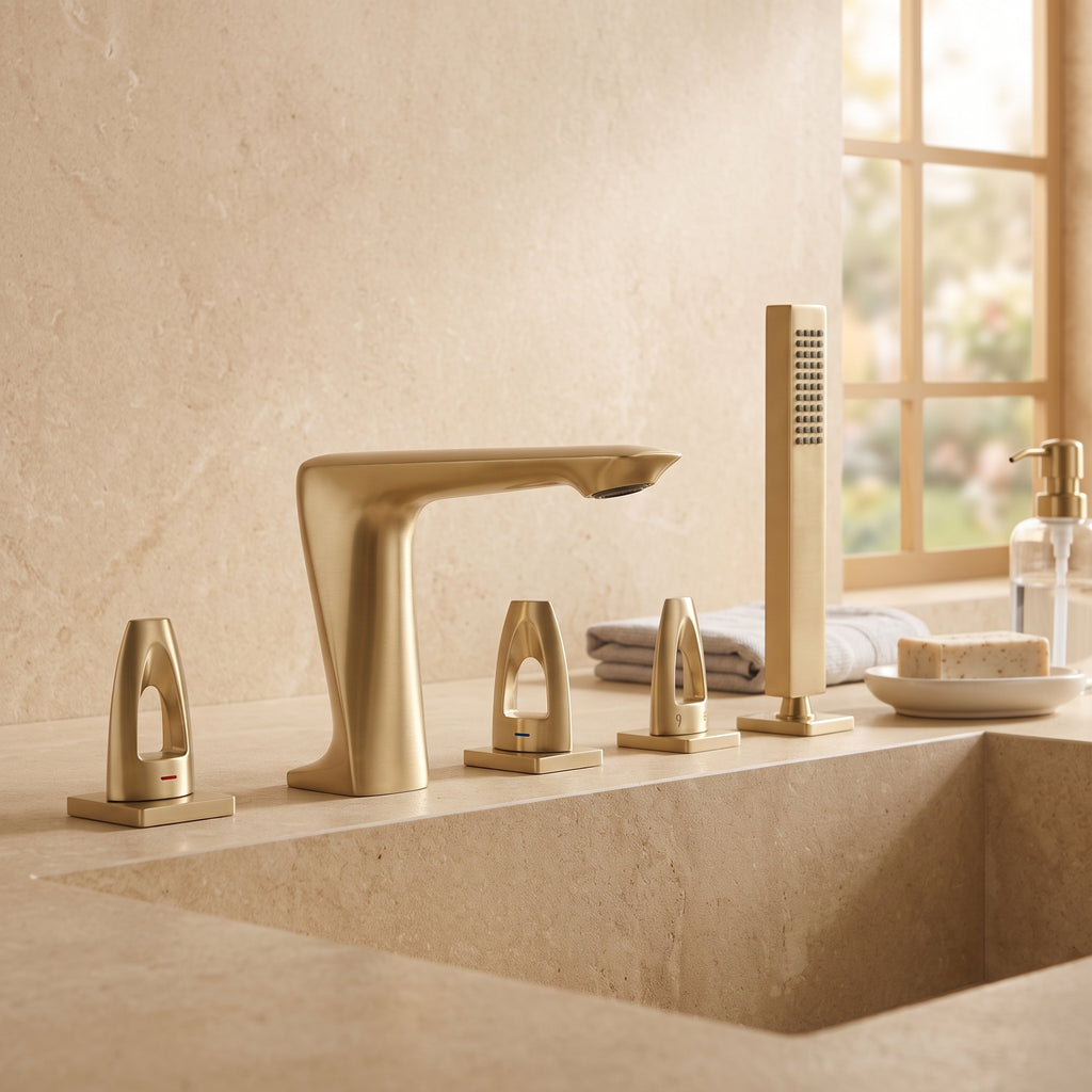 Robinet baignoire rétro