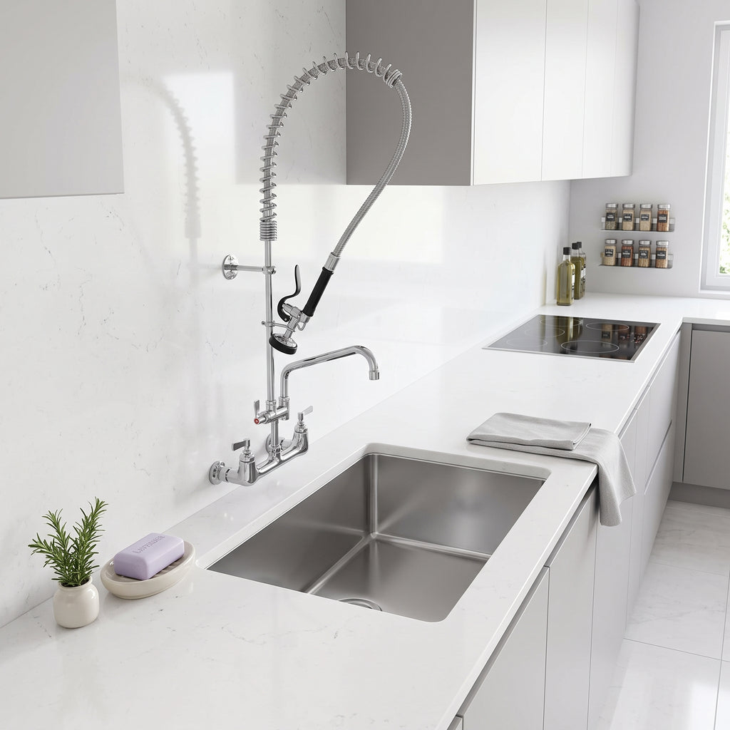 Robinet cuisine industriel