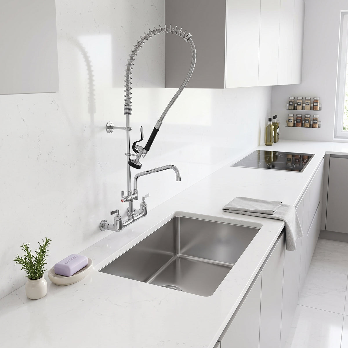 Robinet cuisine industriel