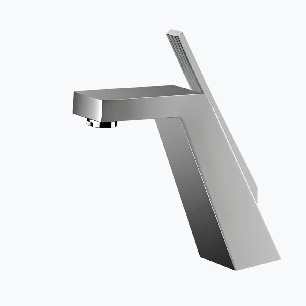 Robinet de lavabo monotrou design minimaliste – vue 6