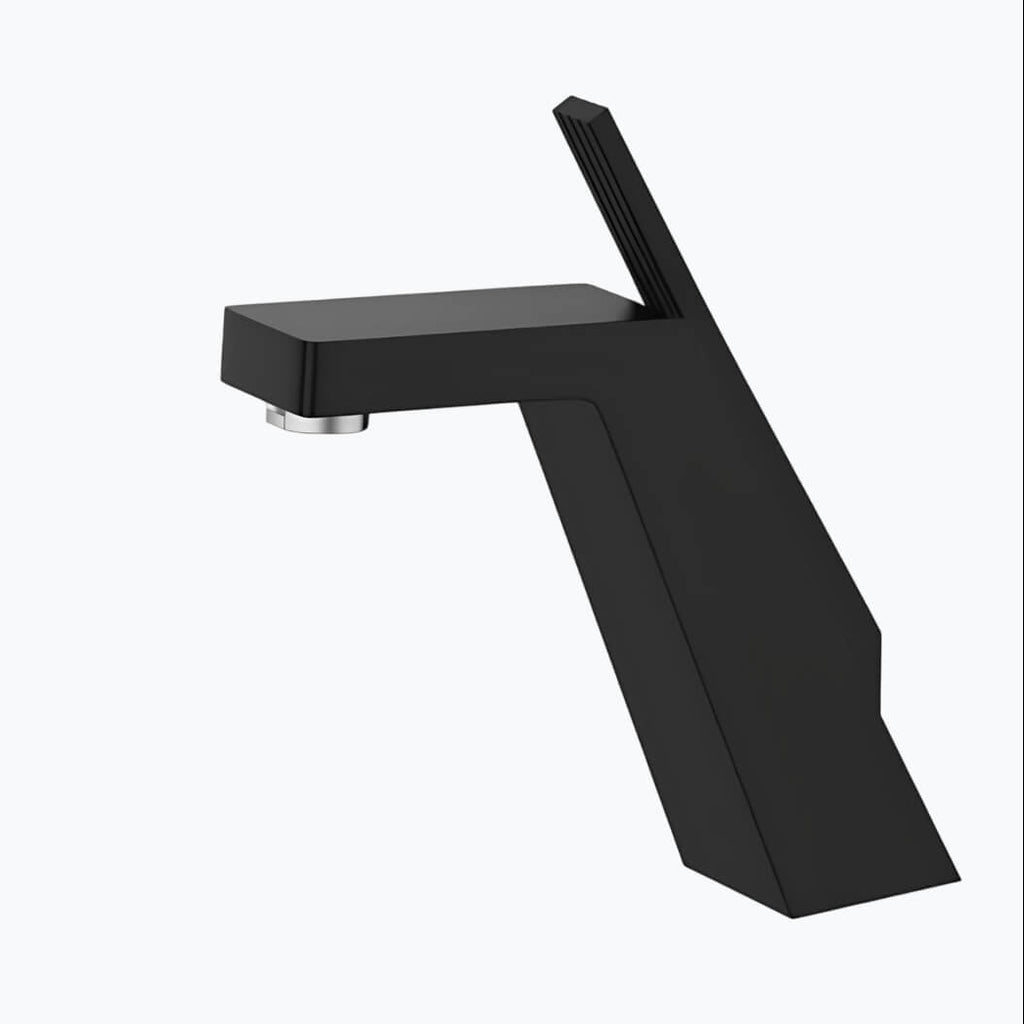 Robinet de lavabo monotrou design minimaliste – vue 8