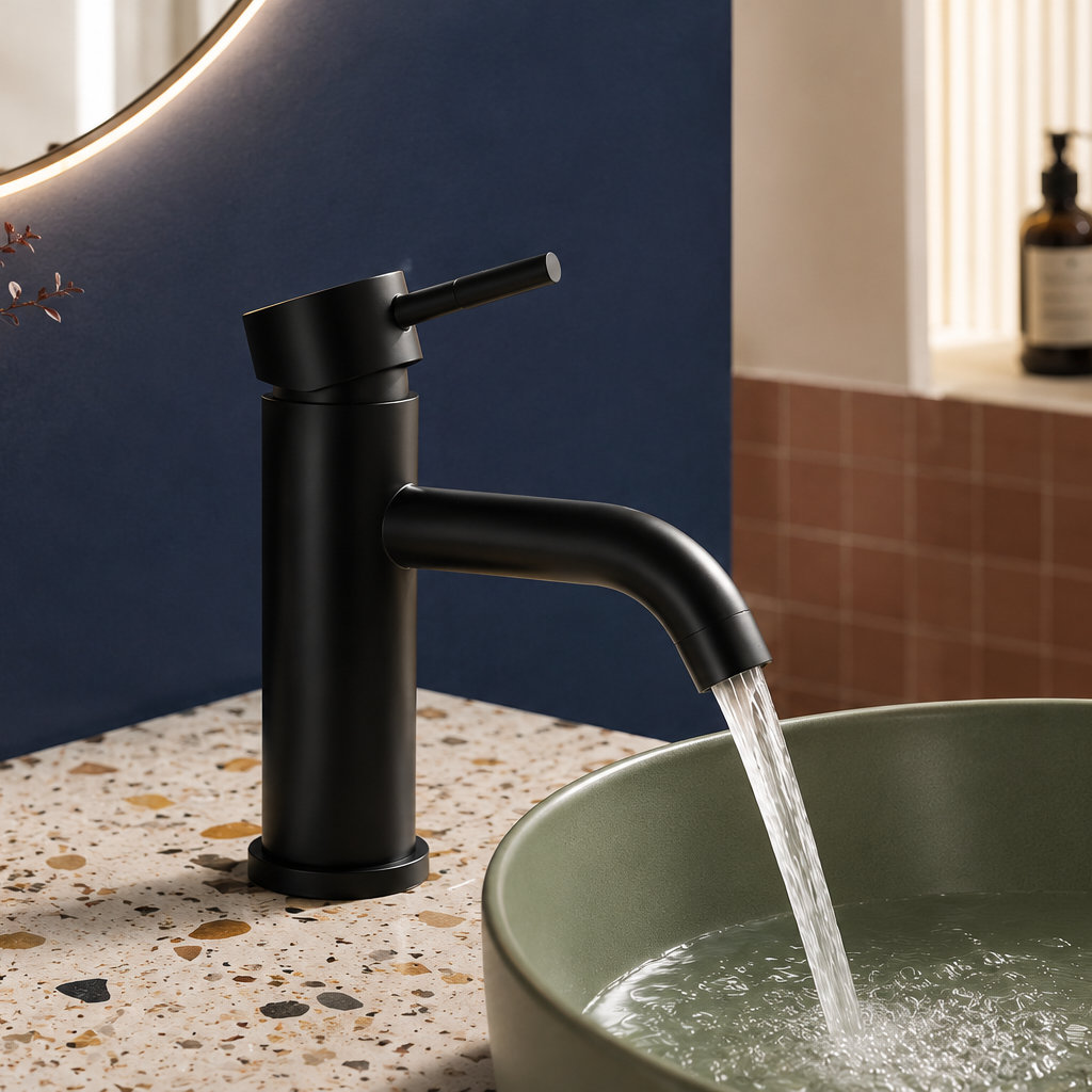 Robinet lavabo monotrou design – vue 2