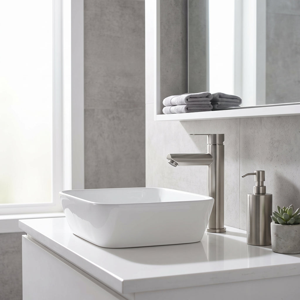 Robinet mitigeur inox monocommande cuisine et salle de bain – mitigeur