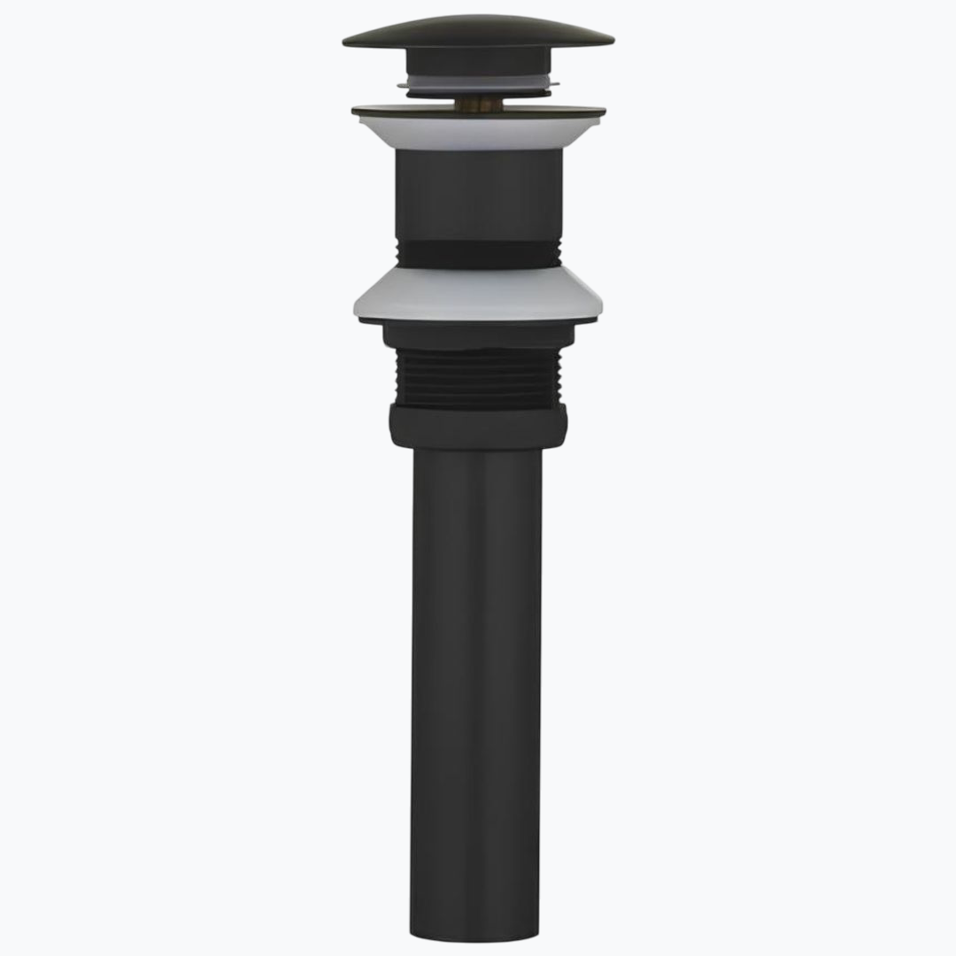 Bonde de lavabo universelle clapet pression