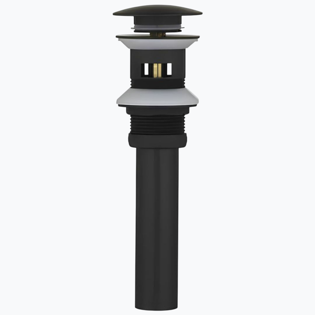 Bonde de lavabo universelle clapet pression