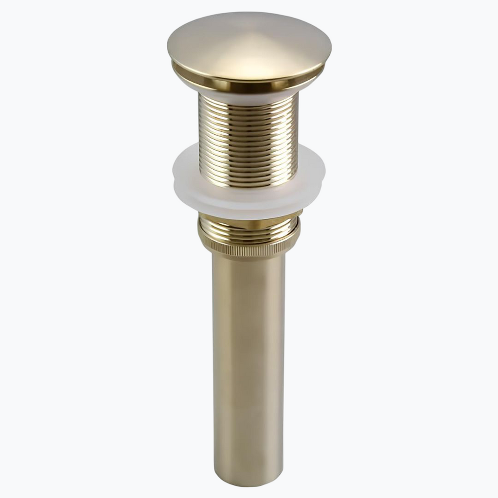 Bonde de lavabo universelle clapet pression