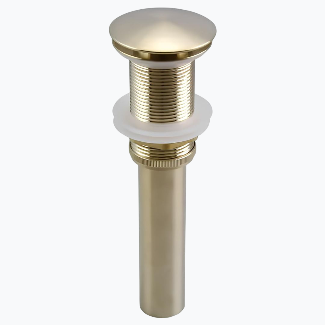 Bonde de lavabo universelle clapet pression