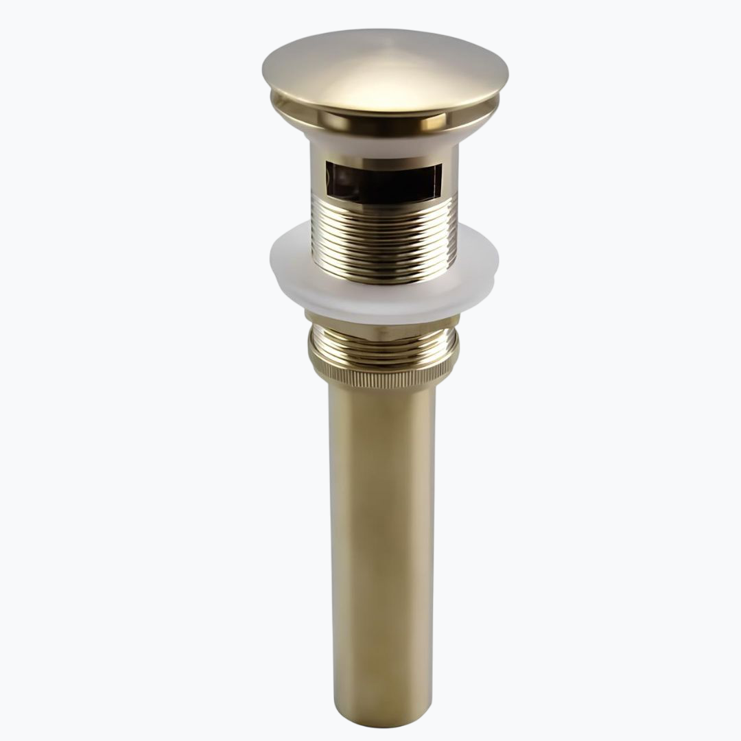 Bonde de lavabo universelle clapet pression