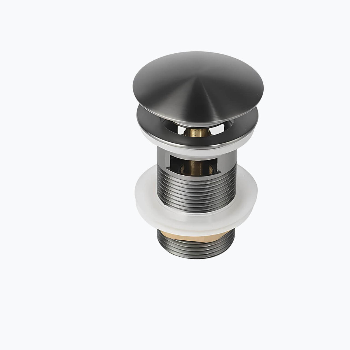 Bonde de lavabo universelle clic-clac laiton