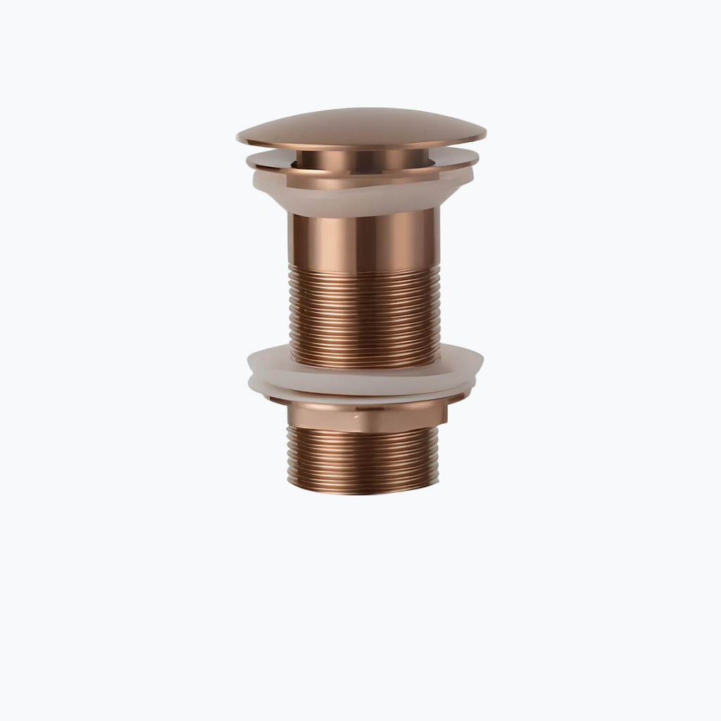 Bonde de lavabo universelle clic-clac laiton