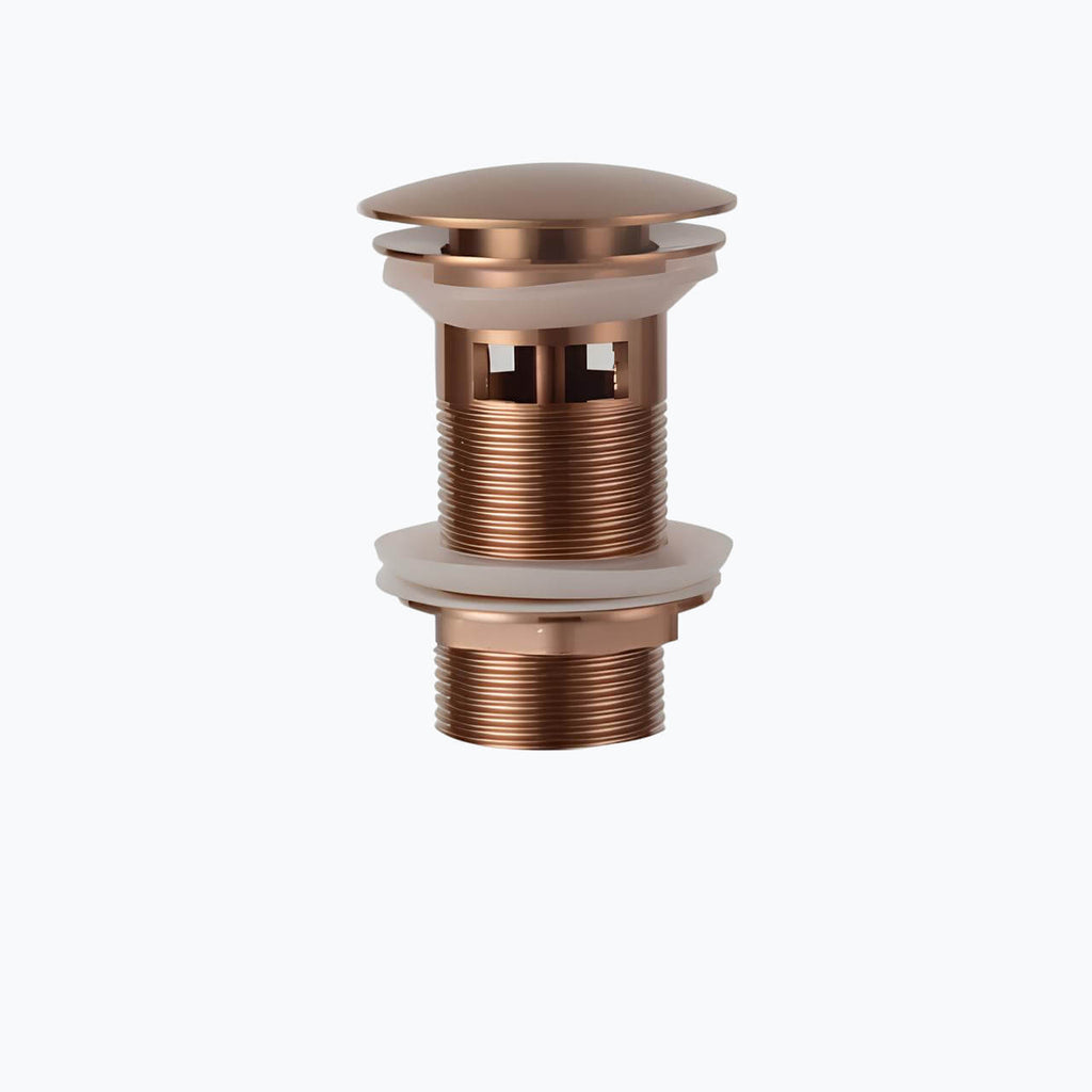 Bonde de lavabo universelle clic-clac laiton