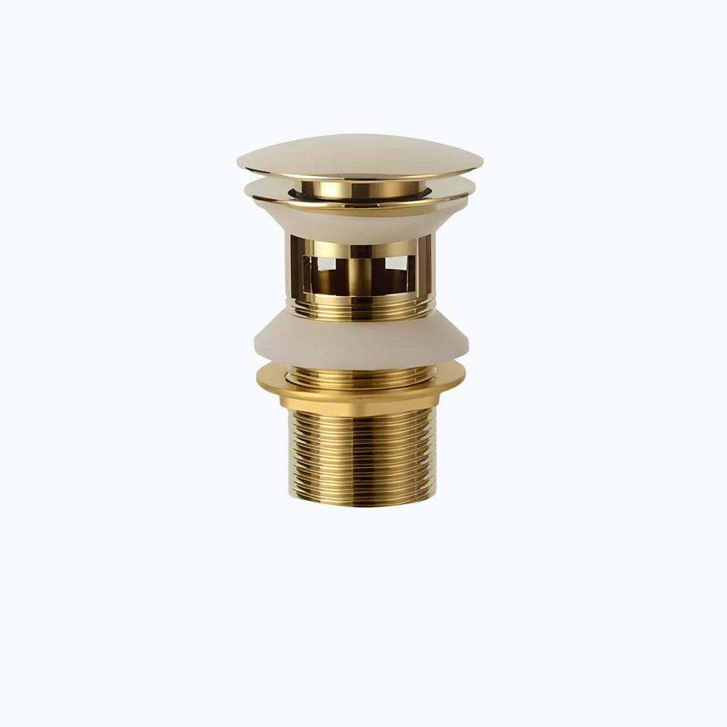 Bonde de lavabo universelle clic-clac laiton