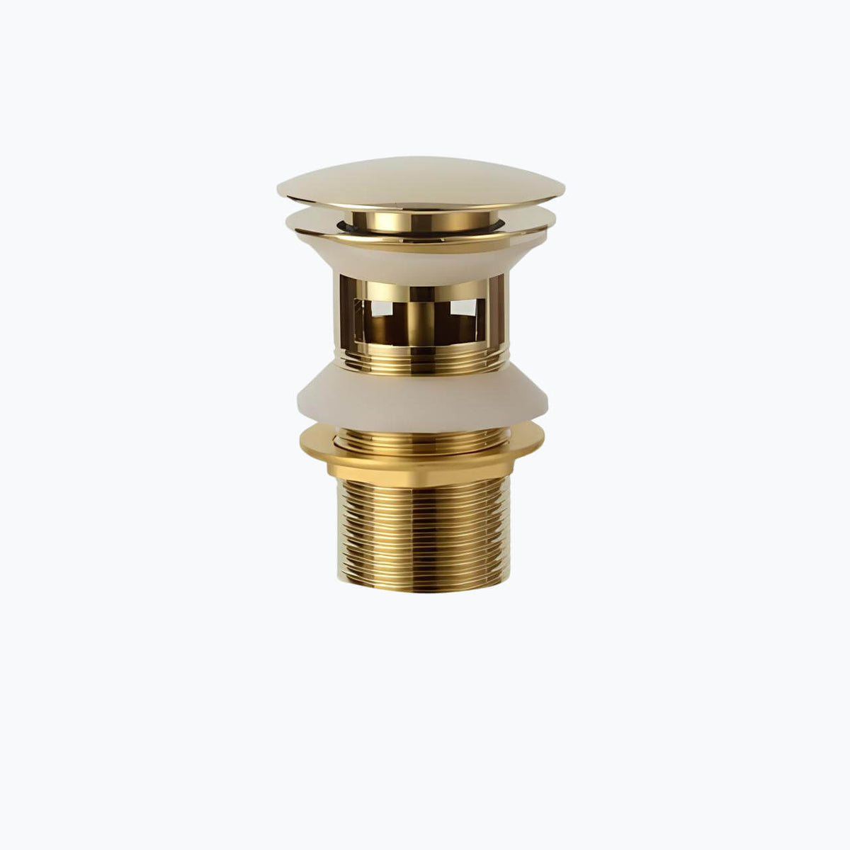 Bonde de lavabo universelle clic-clac laiton