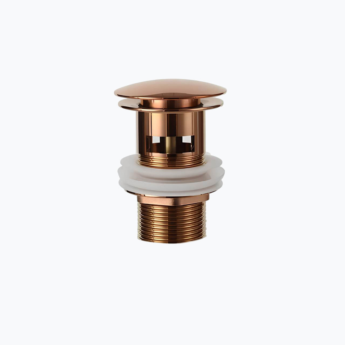 Bonde de lavabo universelle clic-clac laiton