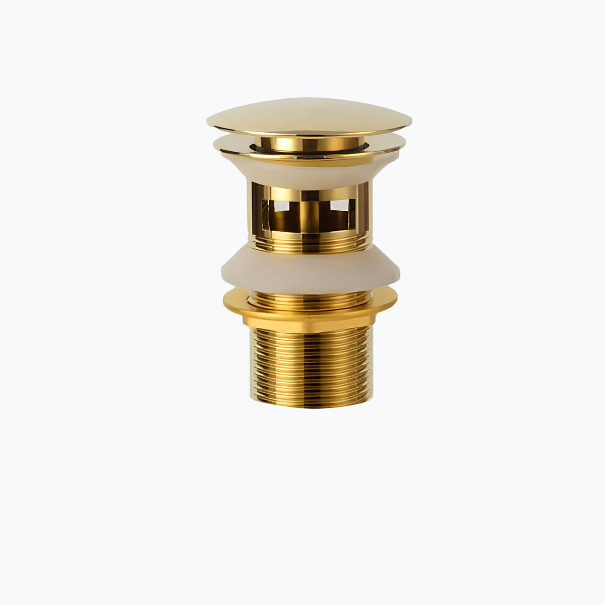 Bonde de lavabo universelle clic-clac laiton