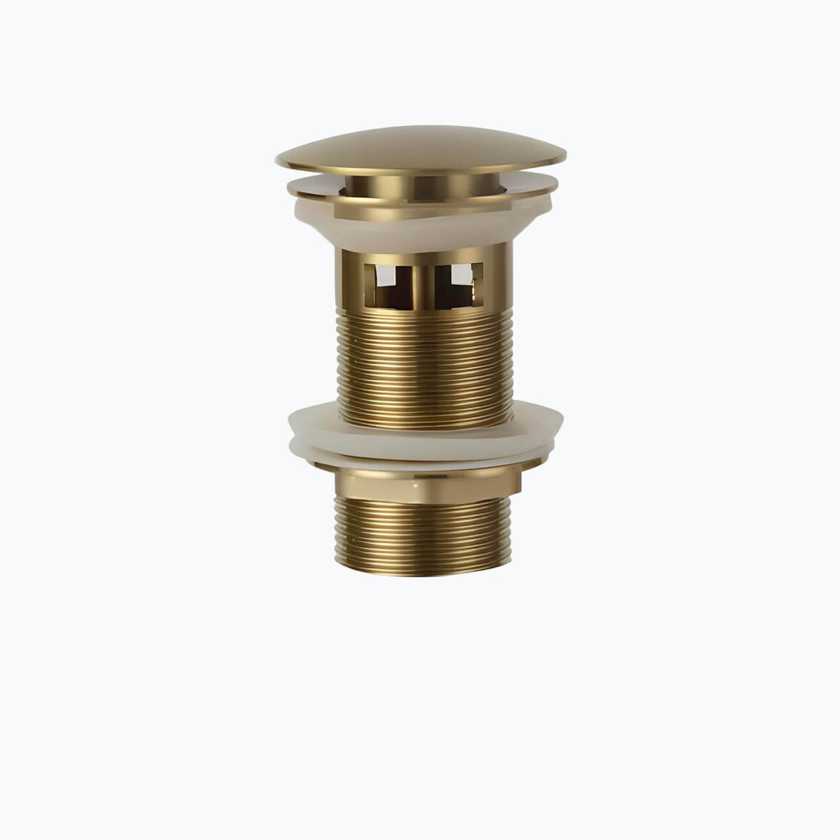 Bonde de lavabo universelle clic-clac laiton