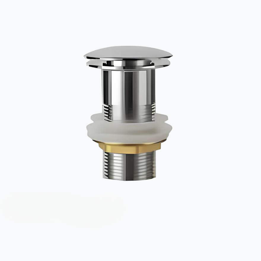 Bonde de lavabo universelle clic-clac laiton