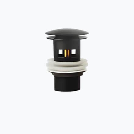 Bonde de lavabo universelle clic-clac laiton
