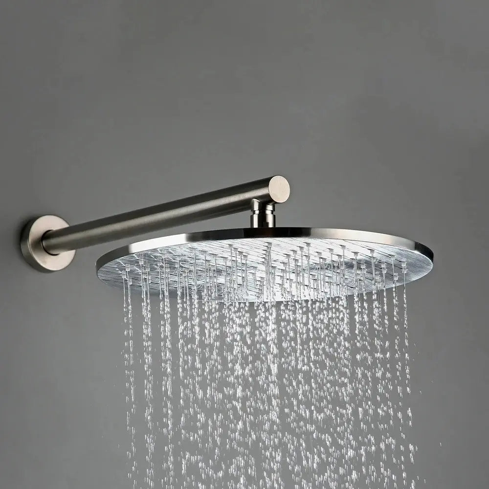 Colonne de douche encastrée chrome