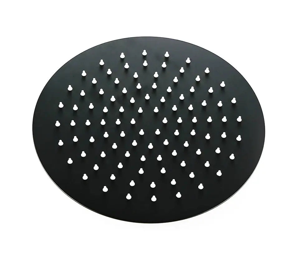 Colonne de douche encastrée noir mat