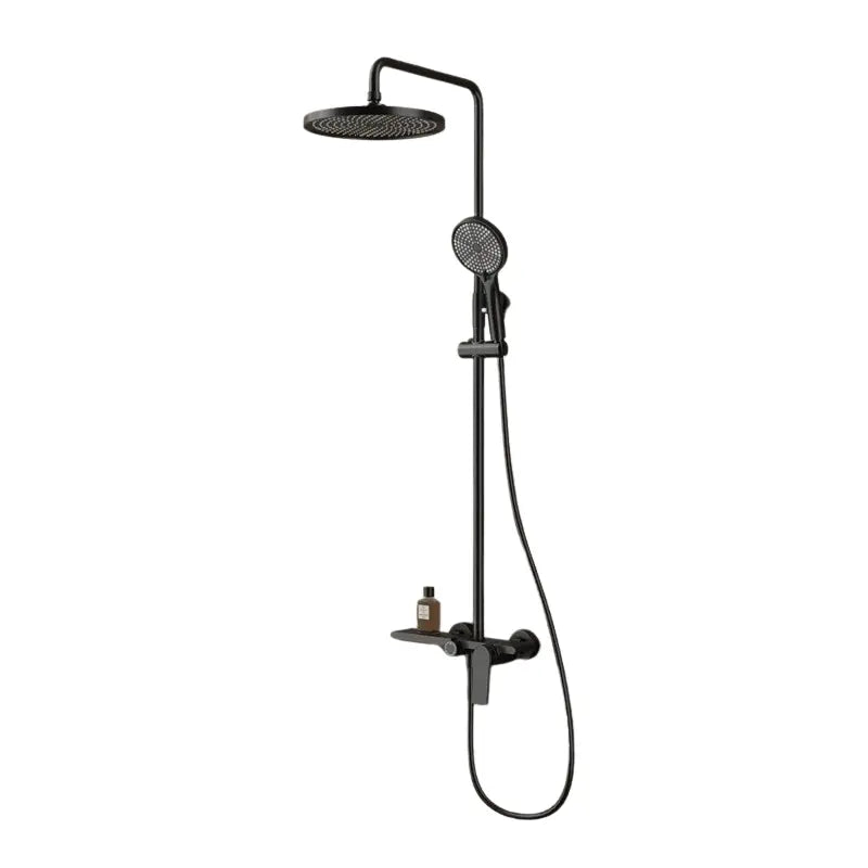 Colonne de douche thermostatique noir mat