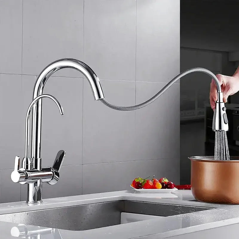 Robinet Cuisine Mitigeur Avec Douchette