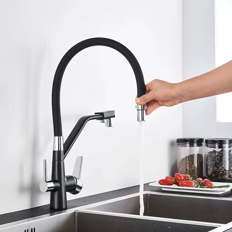 Robinet Cuisine 3 Voies