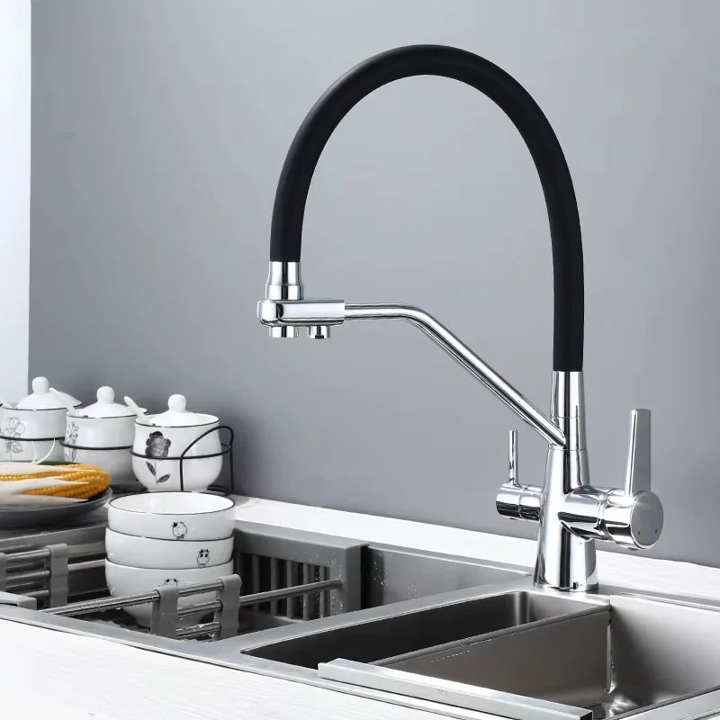 Robinet Cuisine 3 Voies