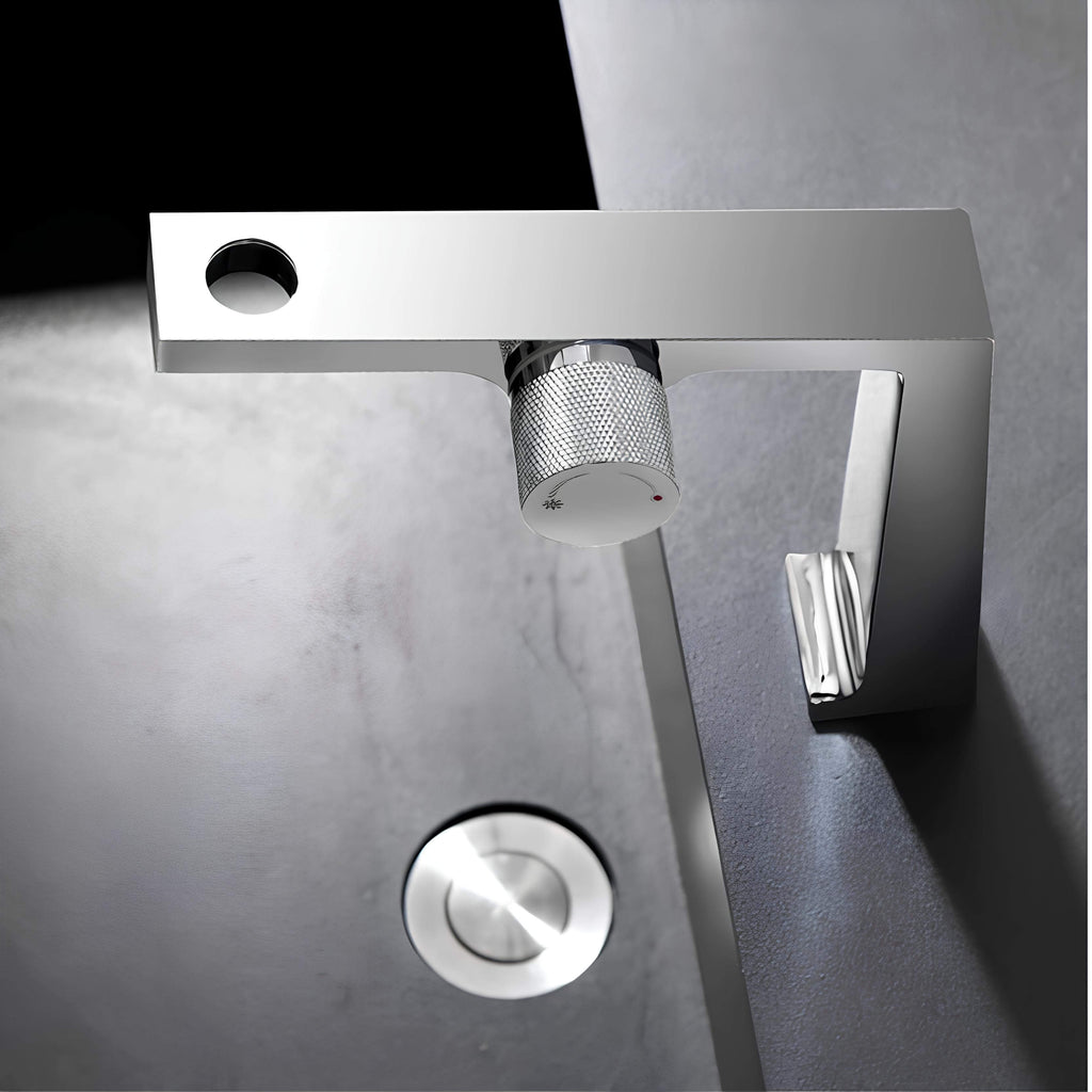 Mitigeur design contemporain 1 trou
