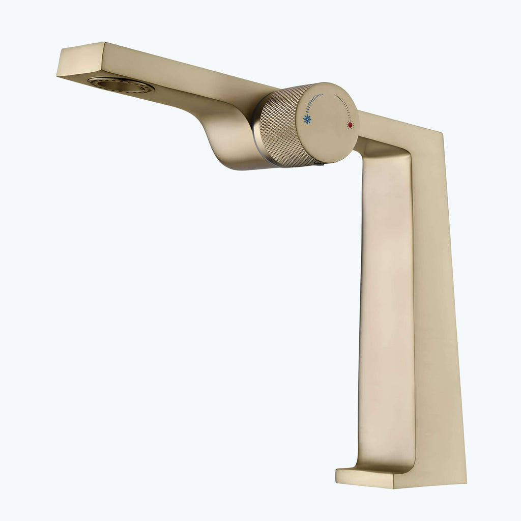 Mitigeur design contemporain 1 trou