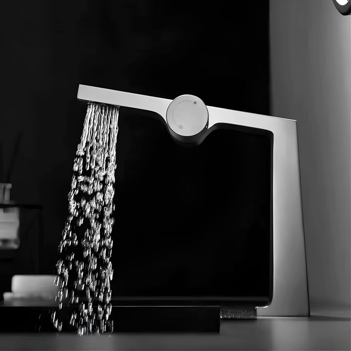 Mitigeur design contemporain 1 trou