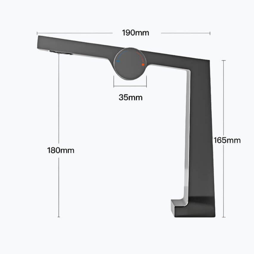 Mitigeur design contemporain 1 trou
