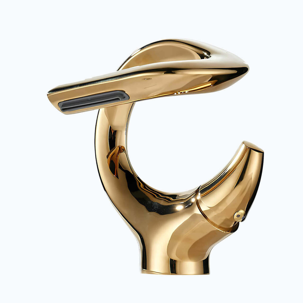 Mitigeur lavabo cascade compact laiton massif