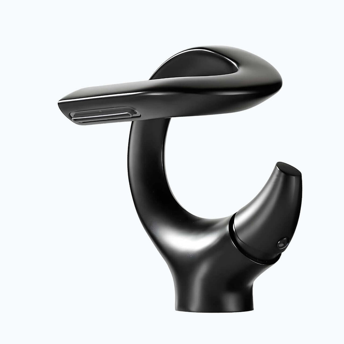 Mitigeur lavabo cascade compact laiton massif